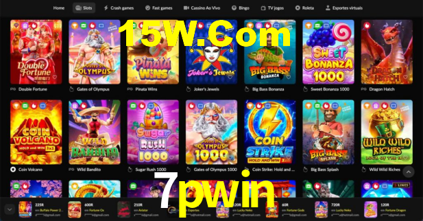 7pwin App Interface